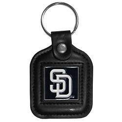 San Diego Padres Key Ring Square Leather