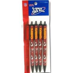 Kansas City Chiefs Click Pens - 5 Pack