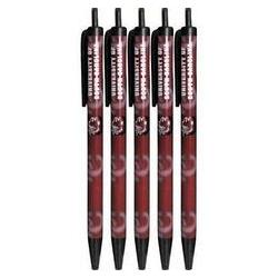 South Carolina Gamecocks Click Pens - 5 Pack