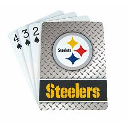 Pittsburgh Steelers Playing Cards Diamond Plate