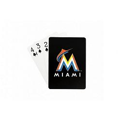 Miami Marlins Playing Cards Logo