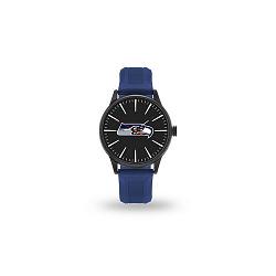 Seattle Seahawks Watch Men's Cheer Style with Navy Watch Band