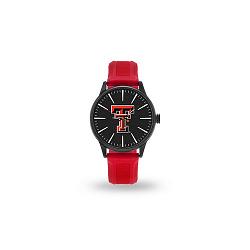 Texas Tech Red Raiders Watch Men's Cheer Style with Red Watch Band