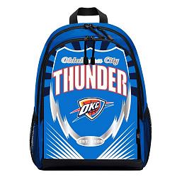 Oklahoma City Thunder Backpack Lightning Style