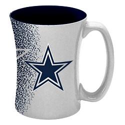 Dallas Cowboys Coffee Mug 14oz Mocha Style