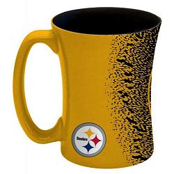 Pittsburgh Steelers Coffee Mug 14oz Mocha Style