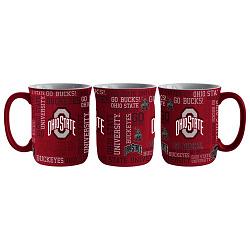 Ohio State Buckeyes Coffee Mug 17oz Spirit Style