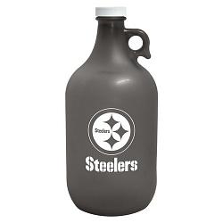 Pittsburgh Steelers Growler 64oz Frosted Black