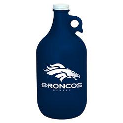 Denver Broncos Growler 64oz Frosted Navy