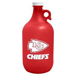 Kansas City Chiefs Growler 64oz Frosted Red