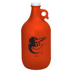 Baltimore Orioles Growler 64oz Frosted Orange