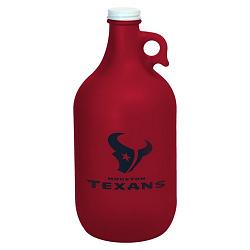 Houston Texans Growler 64oz Frosted Red