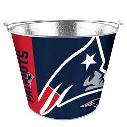 New England Patriots Bucket 5 Quart Hype Design