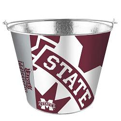 Mississippi State Bulldogs Bucket 5 Quart Hype Design