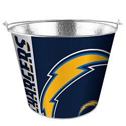 Los Angeles Chargers Bucket 5 Quart Hype Design