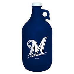 Milwaukee Brewers Growler 64oz Frosted Navy