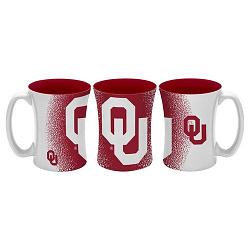 Oklahoma Sooners Coffee Mug 14oz Mocha Style Alternate Design