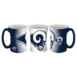 Los Angeles Rams Coffee Mug 14oz Mocha Style Alternate Design