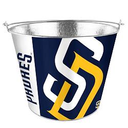 San Diego Padres Bucket 5 Quart Hype Design