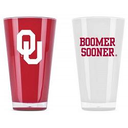Oklahoma Sooners Tumblers - Set of 2 (20 oz)
