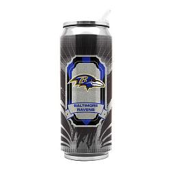 Baltimore Ravens Stainless Steel Thermo Can - 16.9 ounces