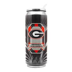 Georgia Bulldogs Stainless Steel Thermo Can - 16.9 ounces
