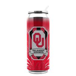 Oklahoma Sooners Stainless Steel Thermo Can - 16.9 ounces