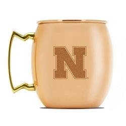 Univ Of Nebraska Copper Moscow Mule Mug - Large - 24 Oz