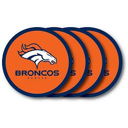 Denver Broncos Coaster 4 Pack Set