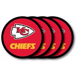 Kansas City Chiefs Coaster 4 Pack Set