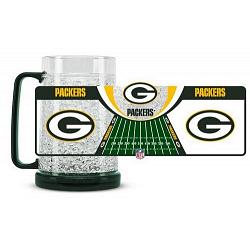 Green Bay Packers Mug Crystal Freezer Style