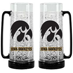 Iowa Hawkeyes Crystal Freezer Mug