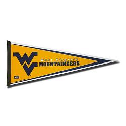 West Virginia Mountaineers Pennant 12x30 Carded Rico