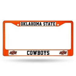 Oklahoma State Cowboys License Plate Frame Metal