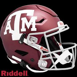 Texas A&M Aggies Helmet Riddell Authentic Full Size SpeedFlex Style