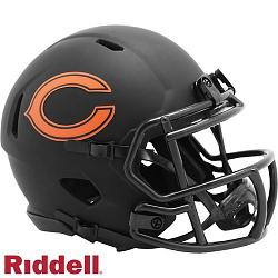 Chicago Bears Helmet Riddell Replica Mini Speed Style Eclipse Alternate