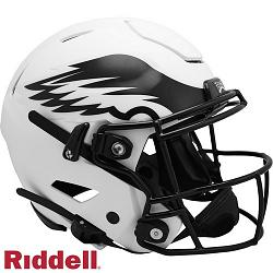 Philadelphia Eagles Helmet Riddell Authentic Full Size SpeedFlex Style Lunar Eclipse Alternate