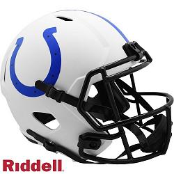 Indianapolis Colts Helmet Riddell Replica Full Size Speed Style Lunar Eclipse Alternate