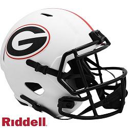 Georgia Bulldogs Helmet Riddell Replica Full Size Speed Style Lunar Eclipse Alternate