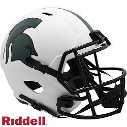 Michigan State Spartans Helmet Riddell Replica Full Size Speed Style Lunar Eclipse Alternate