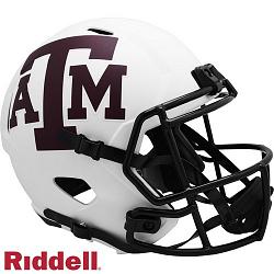 Texas A&M Aggies Helmet Riddell Replica Full Size Speed Style Lunar Eclipse Alternate