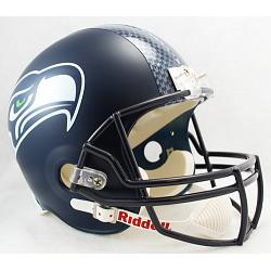 Seattle Seahawks Helmet Riddell Replica Full Size VSR4 Style Decal
