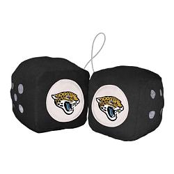 Jacksonville Jaguars Fuzzy Dice