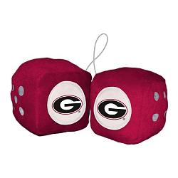 Georgia Bulldogs Fuzzy Dice