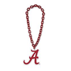 Alabama Crimson Tide Necklace Big Fan Chain