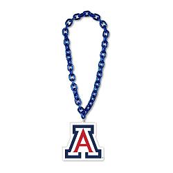 Arizona Wildcats Necklace Big Fan Chain