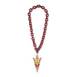 Arizona State Sun Devils Necklace Big Fan Chain