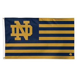 Notre Dame Fighting Irish Flag 3x5 Deluxe Style Stars and Stripes Design