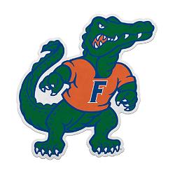 Florida Gators Pennant Shape Cut Mascot Design