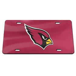 Arizona Cardinals License Plate Acrylic